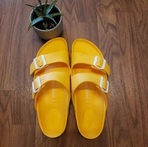 Birkenstock Arizona Eva Scuba Yellow Sandals